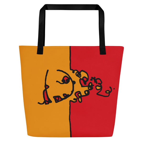 Large Tote Bag - Push through
