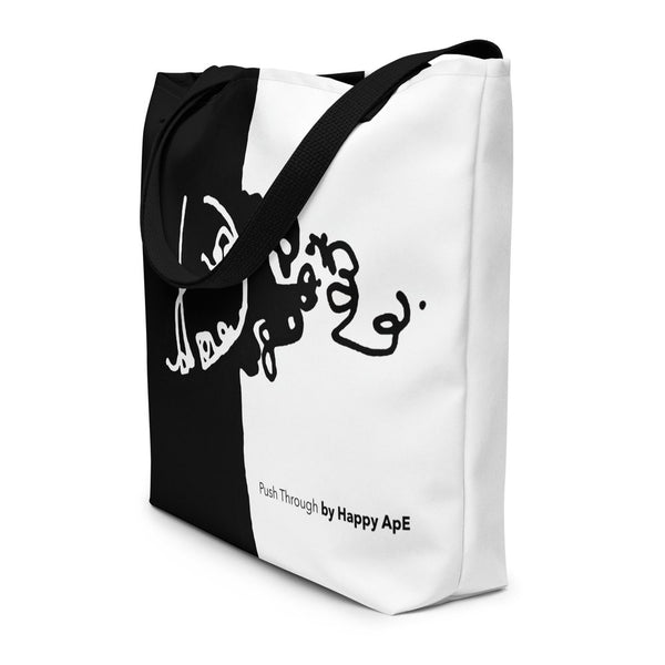 Large Tote Bag - Push Through